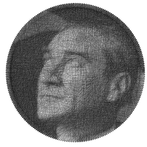 Ready to make Mustafa Kemal Ataturk Politicians portraits string art scheme